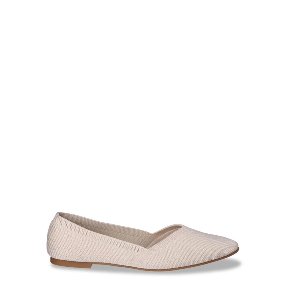 Time and Tru Women's Knit Ballet Flats, Size 8, Slip-On, Medium Width, Flat Heel - Picture 6 of 6